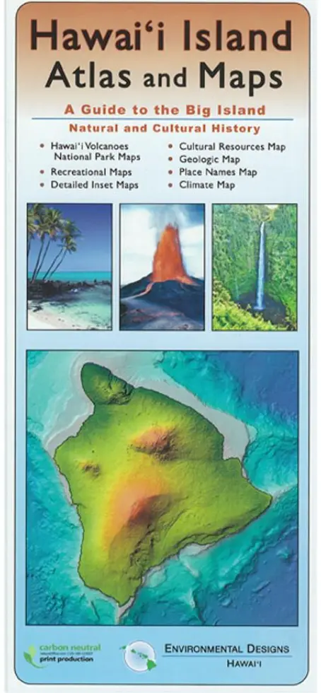 HawaiʻI Island Atlas & Gazetteer – Comprehensive Volcanic Island Mapping By Robert J. Siemers 1