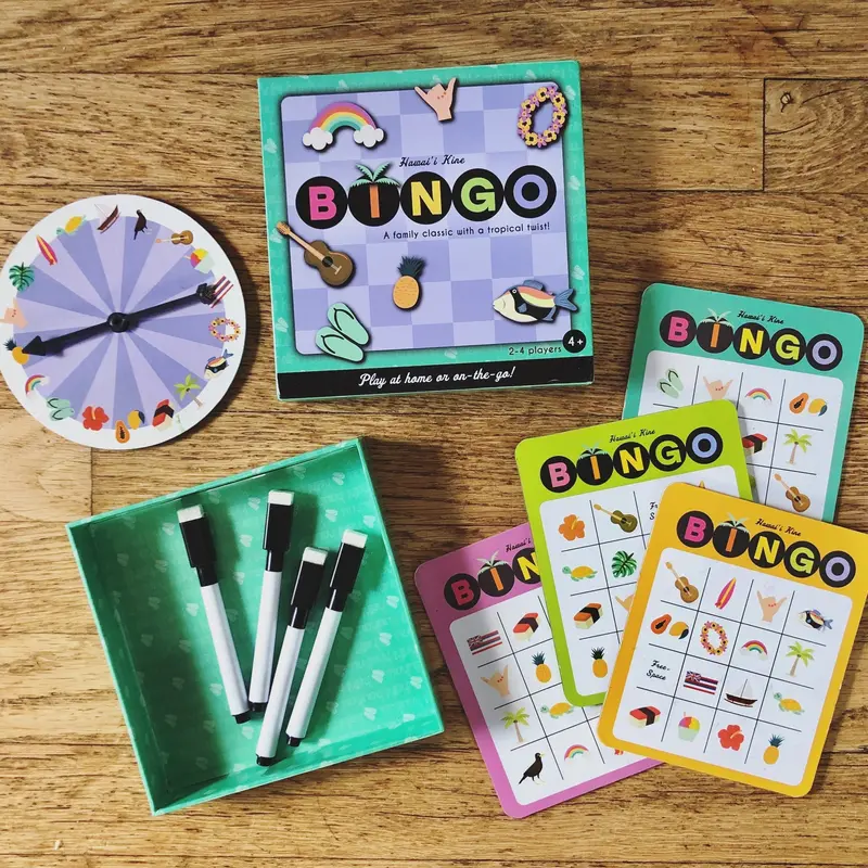 Hawai‘I Kine Bingo Learning Game 1