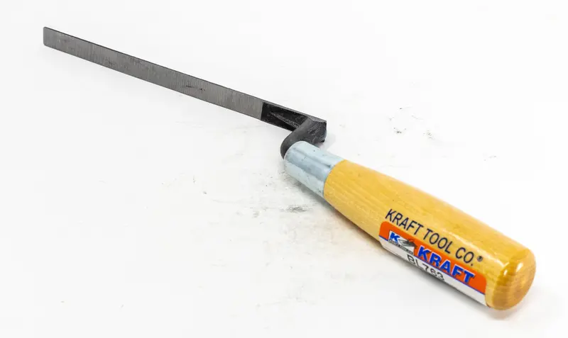 Hb10 Tuckpointing Trowel – 6 5/8" Blade × 3/8" Width, Stainless Steel 1