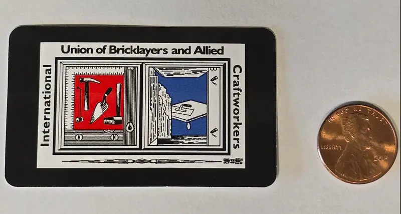 Hh5A – Iubac Tablet Logo Decal, 1.5" × 2.5" Rectangular Vinyl Sticker 1
