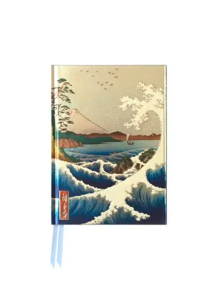 Hiroshige’S Sea At Satta Pocket Journal – Ukiyo-E Inspired Notebook 1