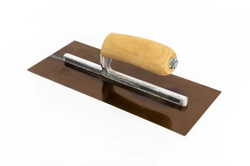 Ht5 11.5" × 4.75" Flat Tile Trowel Equipped With A Straight Handle 1