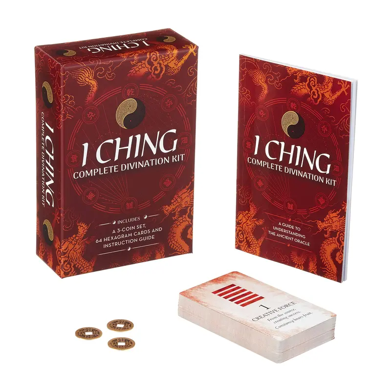 I Ching Complete Divination Kit: Oracle Cards, Guidebook, And Interpretation Tools 1