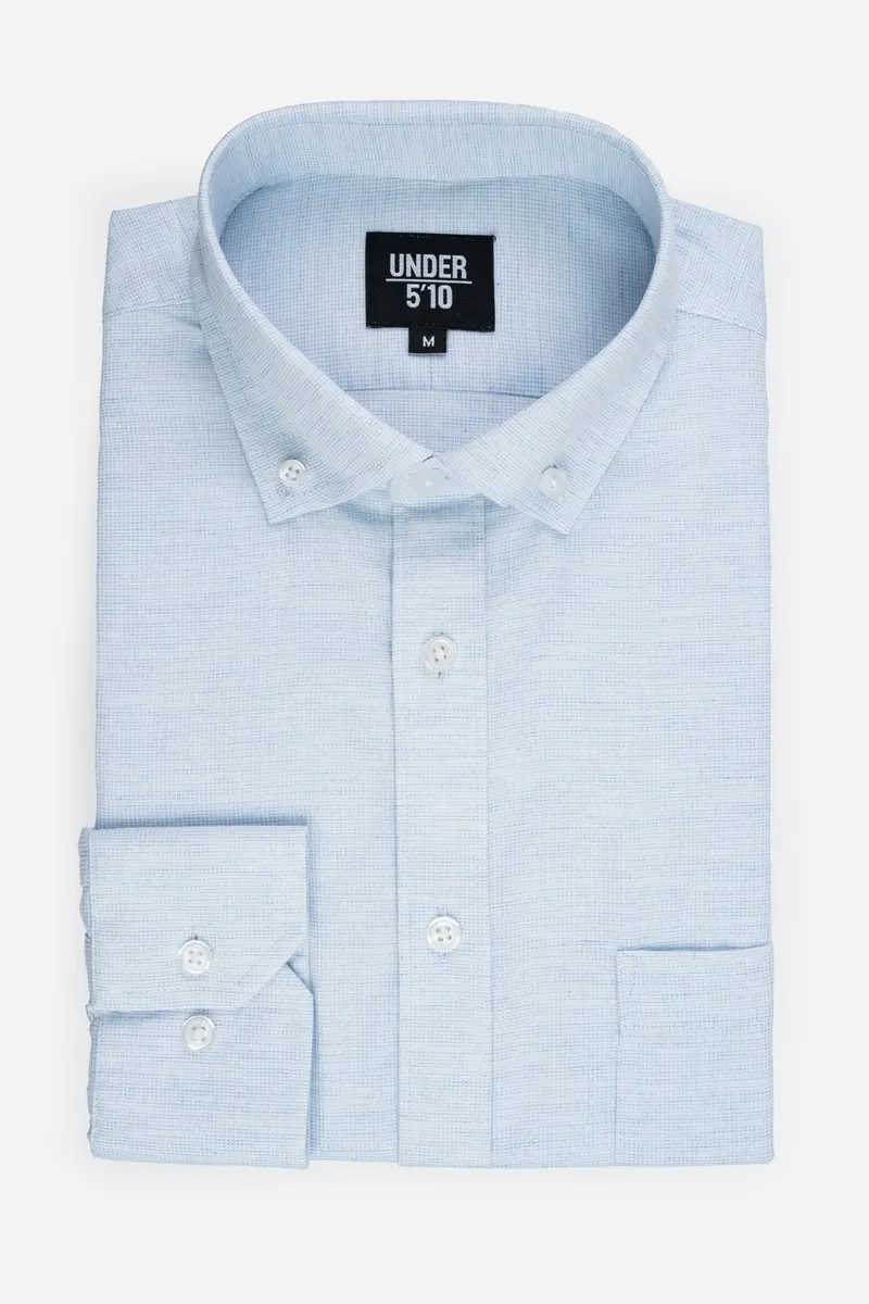 Ice Blue Lightweight Button-Down Shirt – Crisp & Cool 1