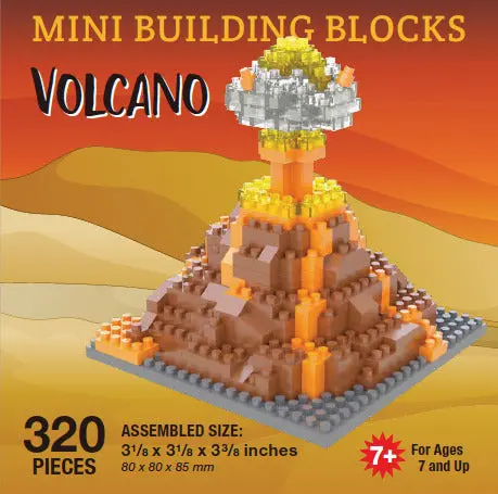 Ig Mini Building Set: Erupting Volcano Interactive Kit 1