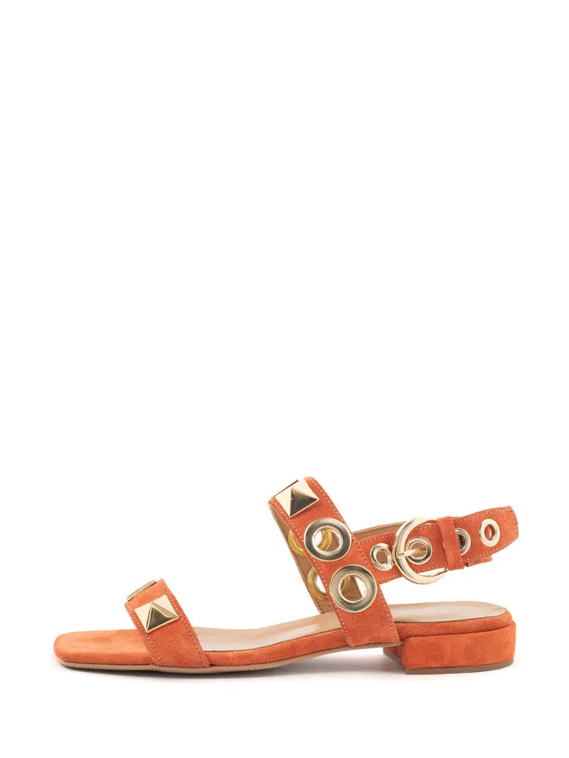 Jade Orange Sandals For Women 1