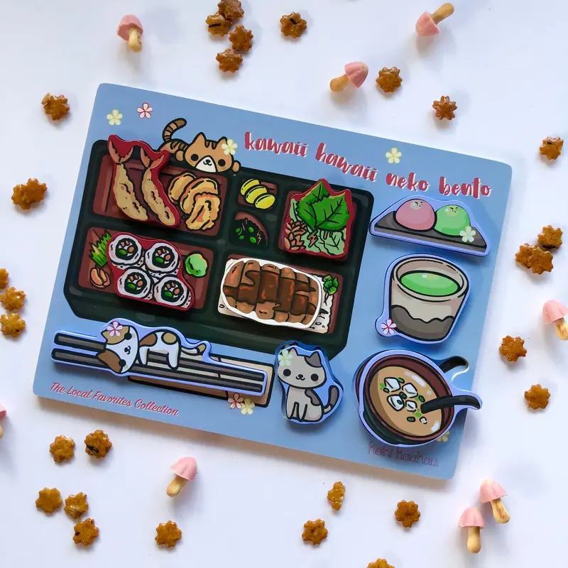 Japanese Bento Box Chunky Puzzle For Little Hands 1
