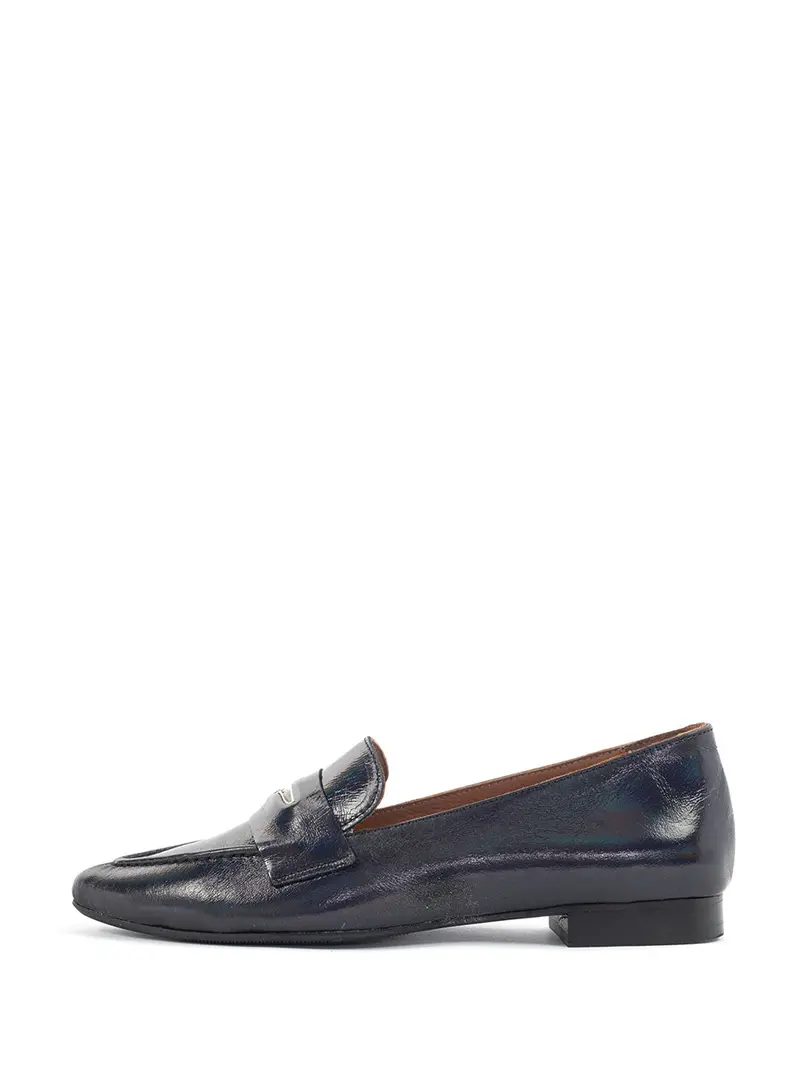 Jara Black Loafer Shoes For Women 1