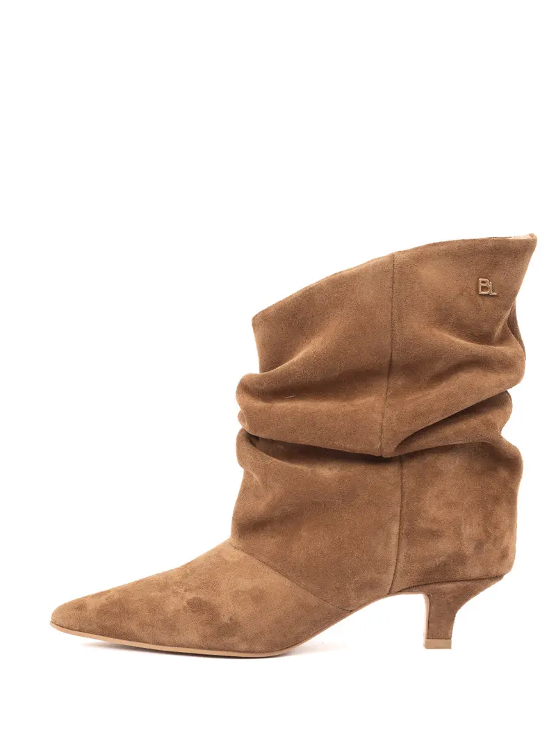 Jenna Sugaro Leather Ankle Boots 1