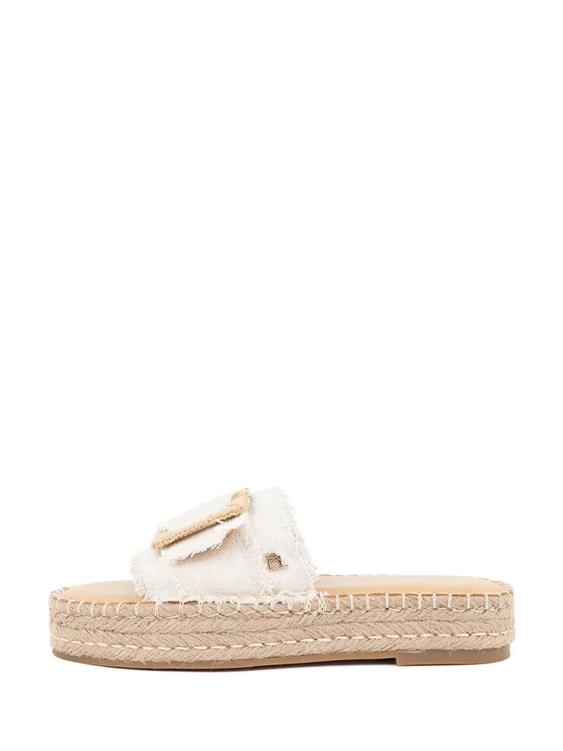 Joan Beige Espadrille Flats 1