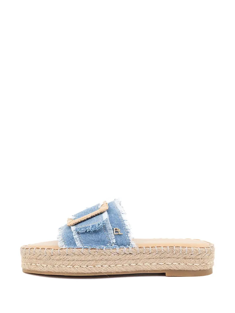 Joan Light Blue Espadrille Shoes 1