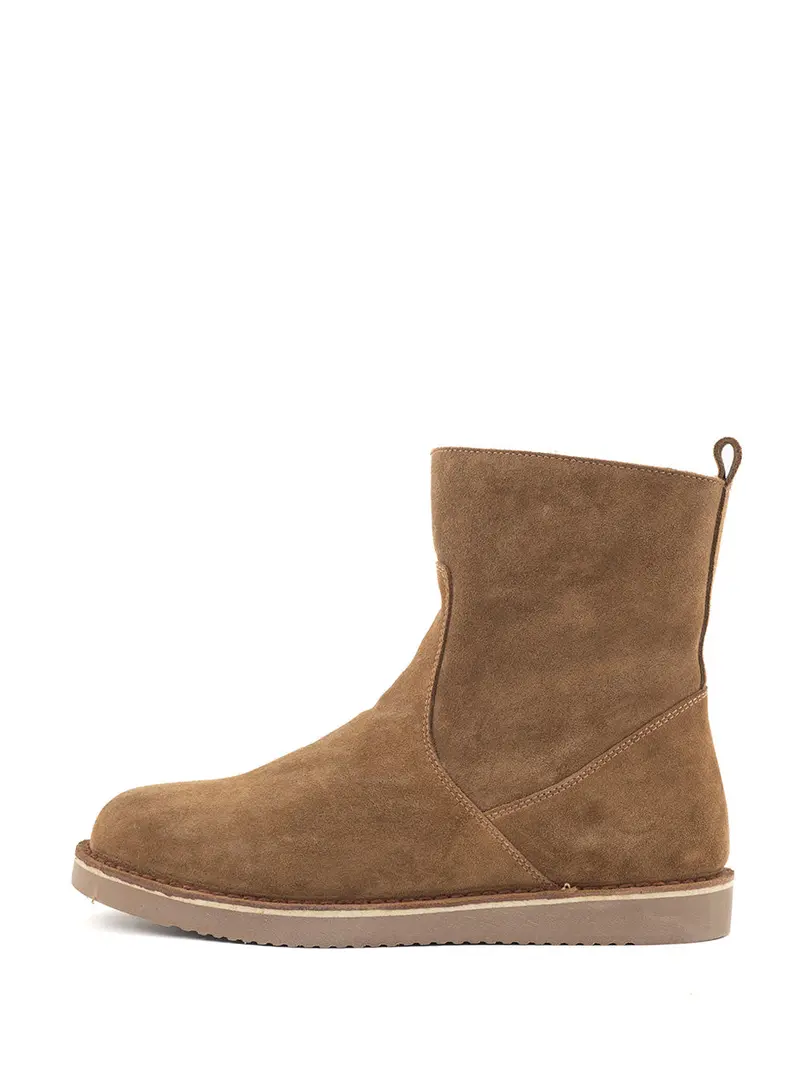Julie Sugaro Suede Ankle Boots 1
