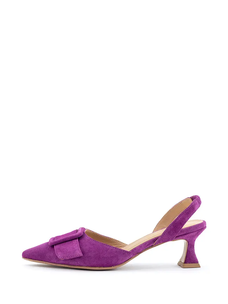 Lana Purple Slingback Shoes 1