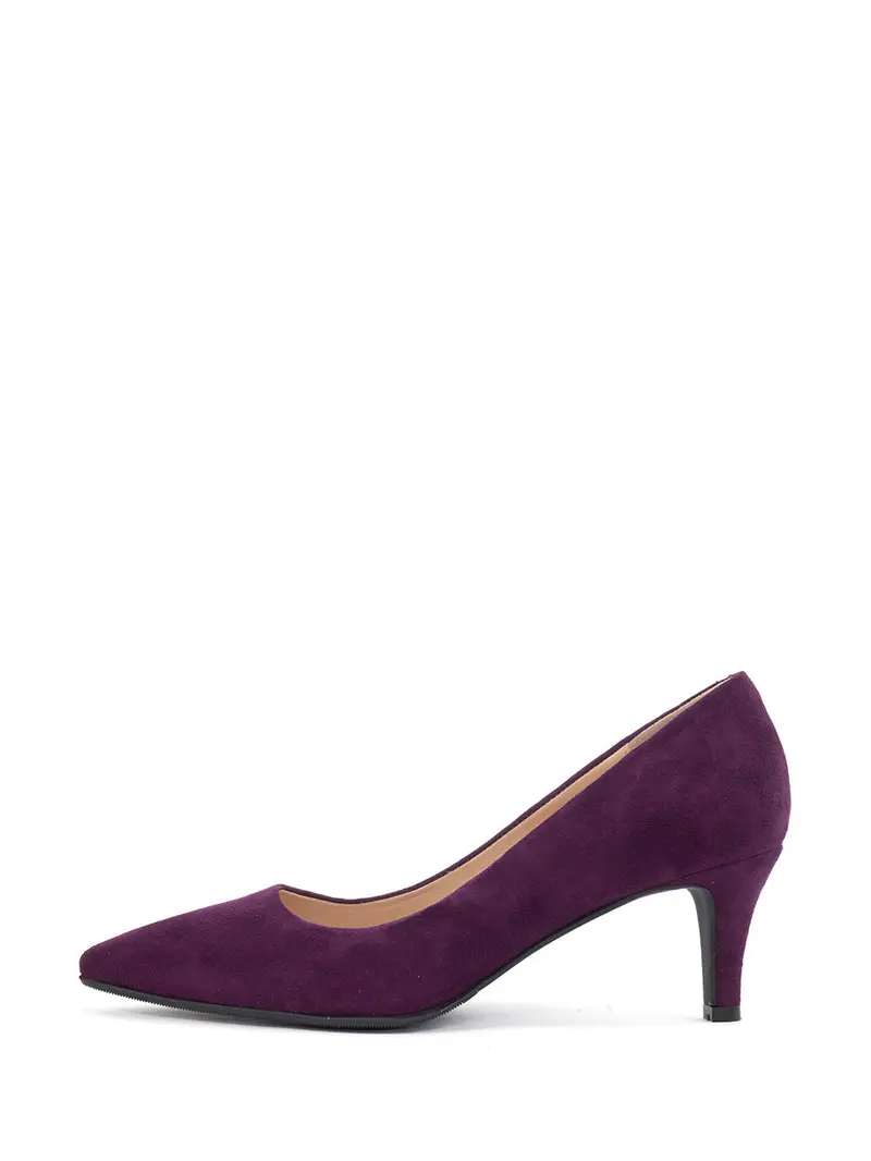 Lela Purple Pump Heels For Women 1