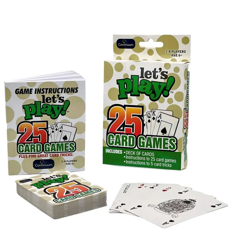 Let’S Play Card Game Collection – 25 Engaging Card-Based Games 1