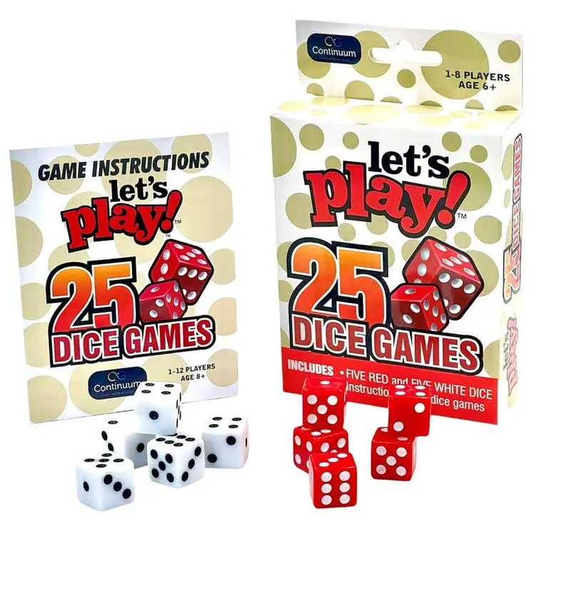 Let’S Play Dice Game Set – 25 Unique Family-Friendly Dice Activities 1