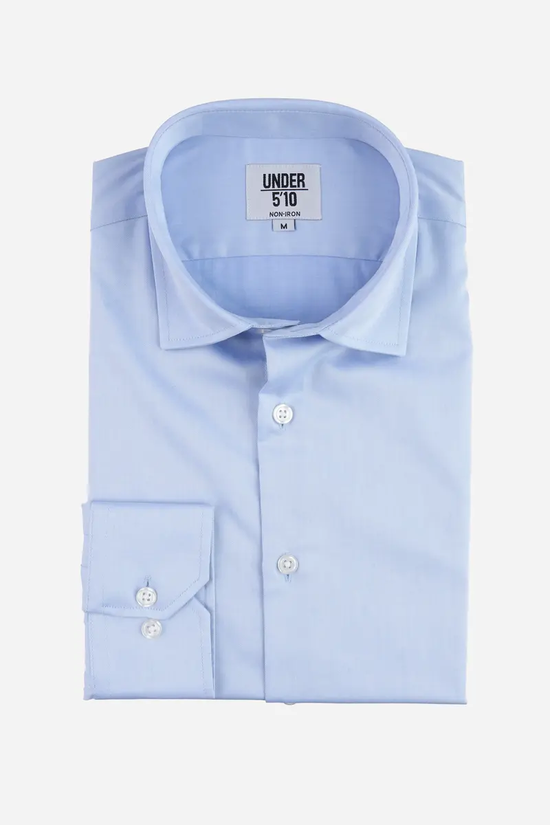 Light Blue Non-Iron Twill Dress Shirt 1