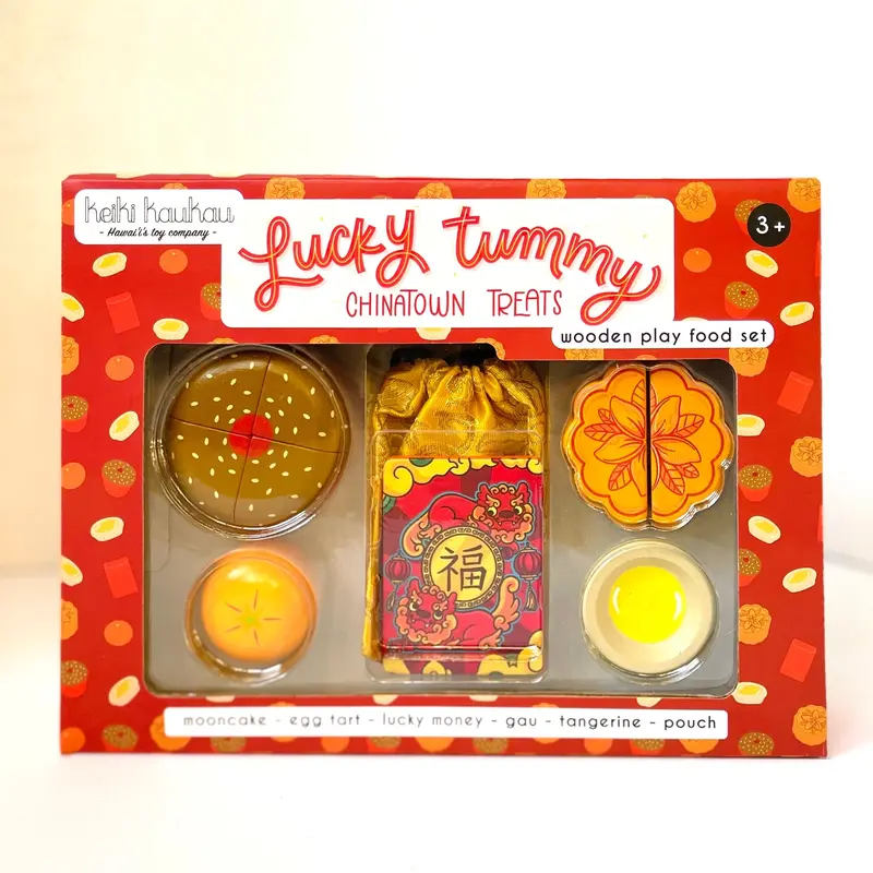 Lucky Tummy Chinatown-Inspired Wooden Play Food 1