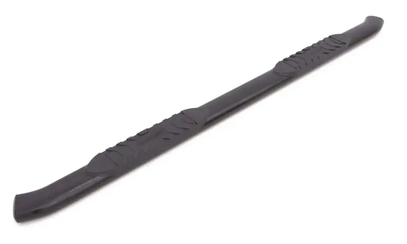Lund 24297007 5-Inch Oval Curved Nerf Bars – Black Stainless Steel With Mounting Brackets 1