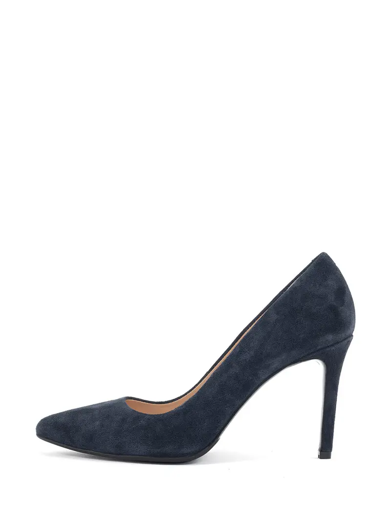 Mae Navy Blue Pump Heels For Women 1