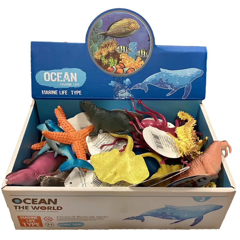 Marine Life Ocean Animal Figurines: Educational Sea Creature Collection 1