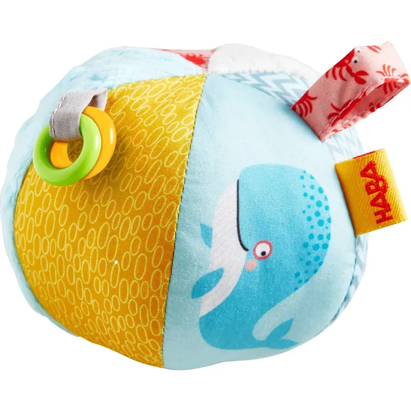 Marine World Discovery Ball – Textured Sensory Ball With Sea Creature Designs 1