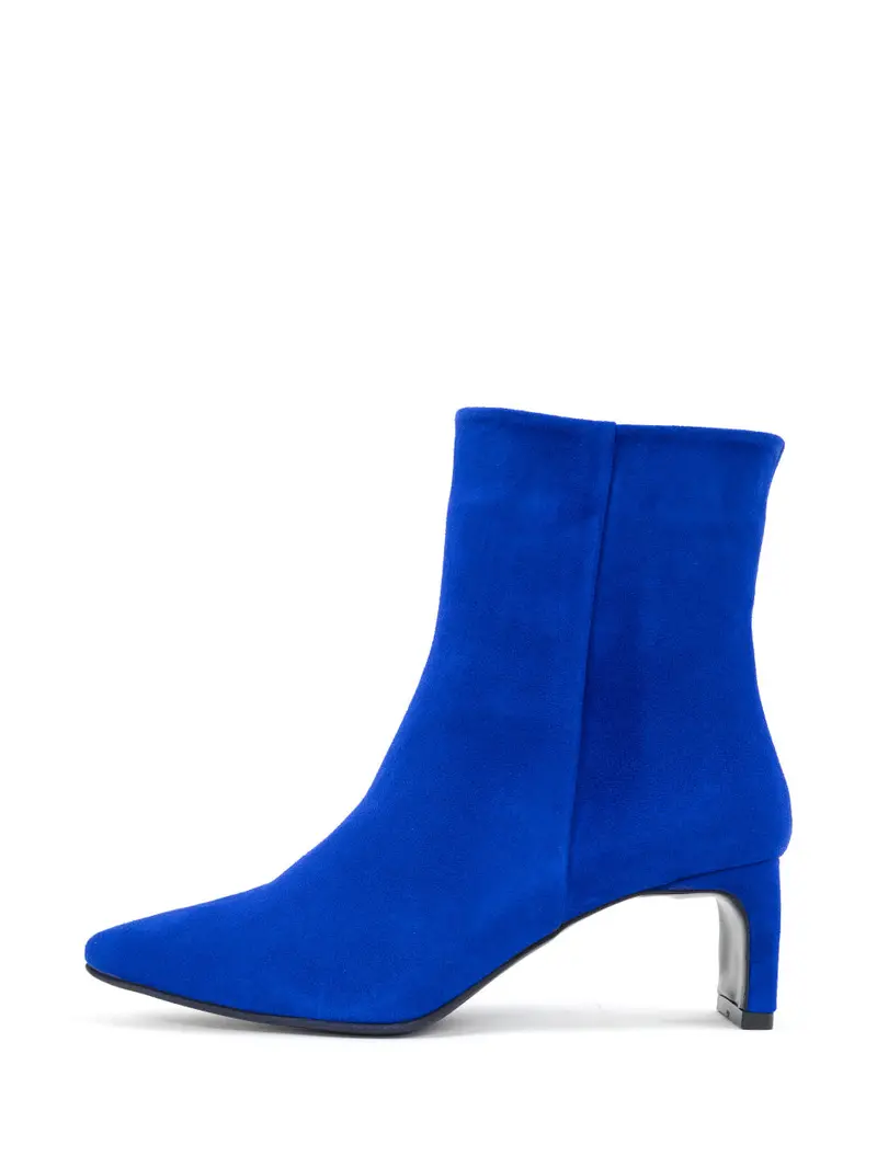 Meike Cobalt Blue Ankle Boots For Women 1
