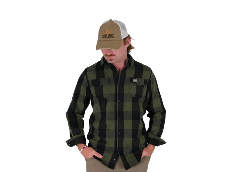 Men’S Long-Sleeve Flannel Shirt – Casual Checked Button-Up For Everyday Wear 1