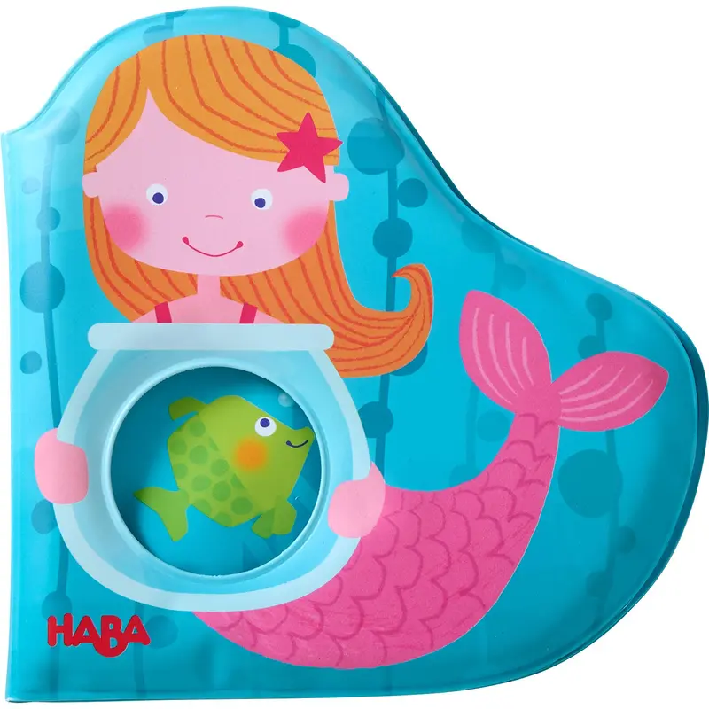 Mermaid Peekhole Bath Book – Waterproof Interactive Board Book 1