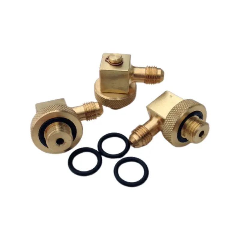 Mid-West 110705 90° Angle Quick-Connect Fitting Set (3-Pack) For Backflow Testing 1