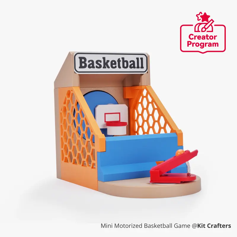 Mini Motorized Basketball Arcade Game Kit 1