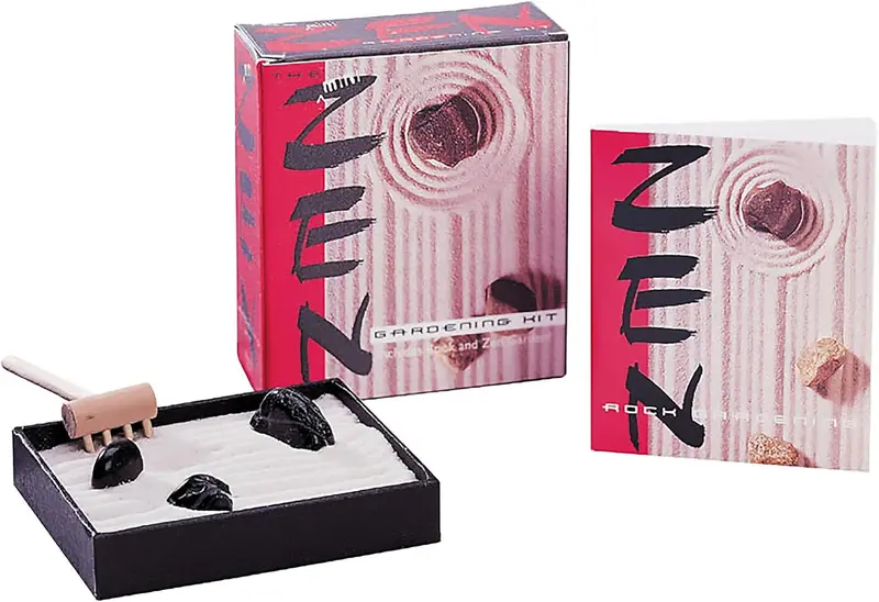 Mini Zen Garden Kit: A Portable Mindfulness & Focus Experience 1