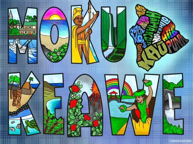 Moku O Keawe: Hawaiian Archipelago Storybook By Ono + Awa Keiki 1
