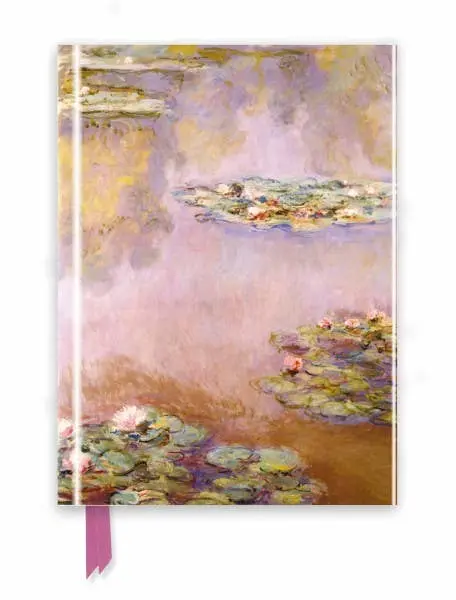 Monet’S Water Lilies Journal – Impressionist Art Notebook 1
