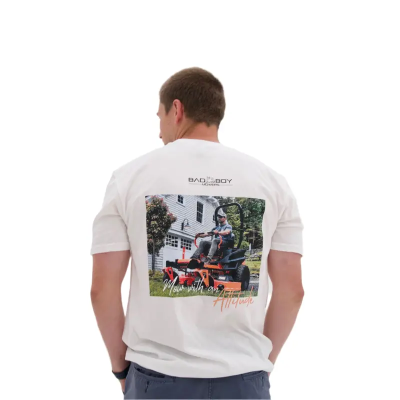 Mow With An Attitude Graphic T-Shirt 1
