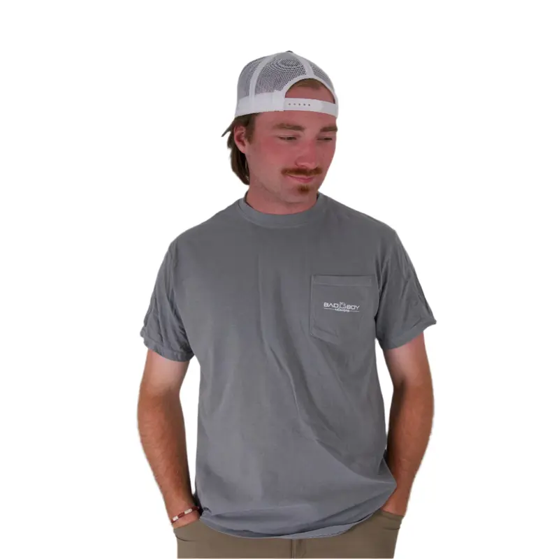 Mow With An Attitude Pocket T-Shirt 1