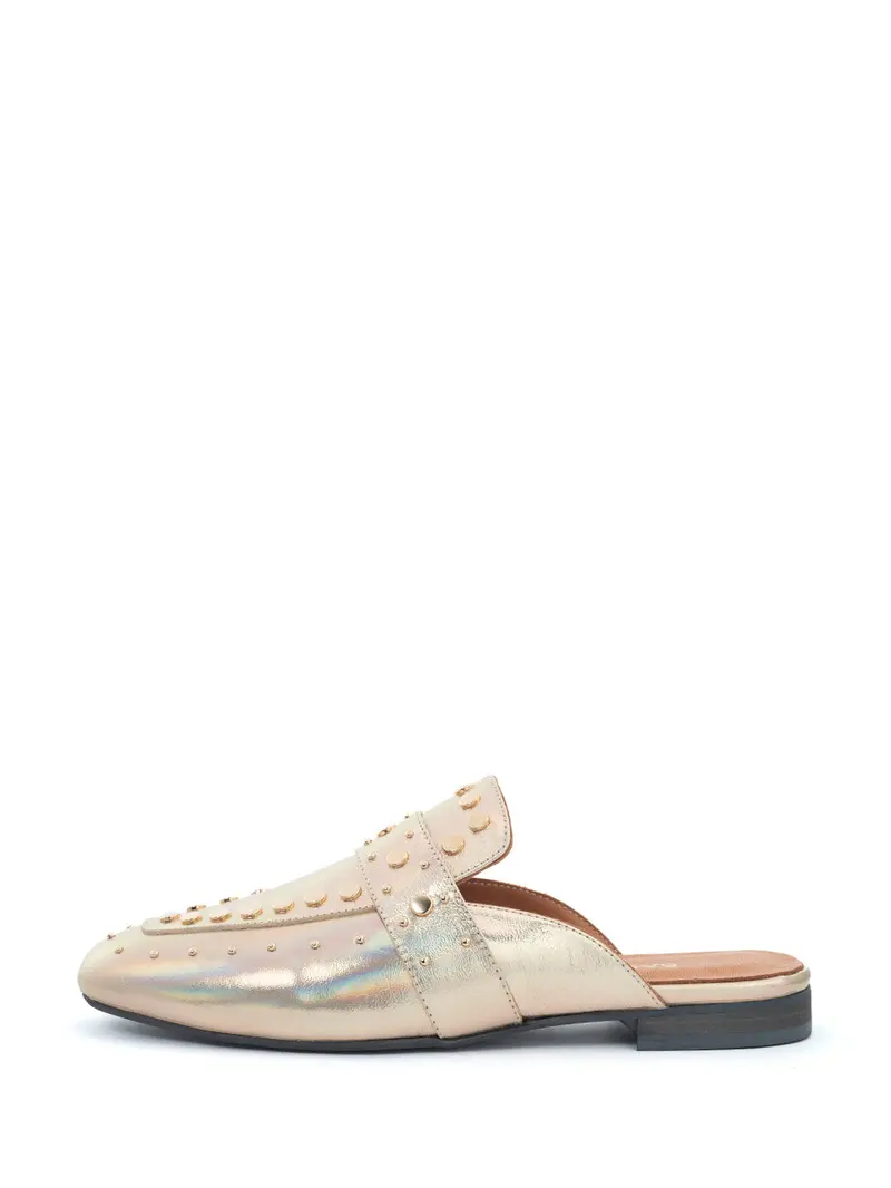 Nance Gold Mule Shoes 1