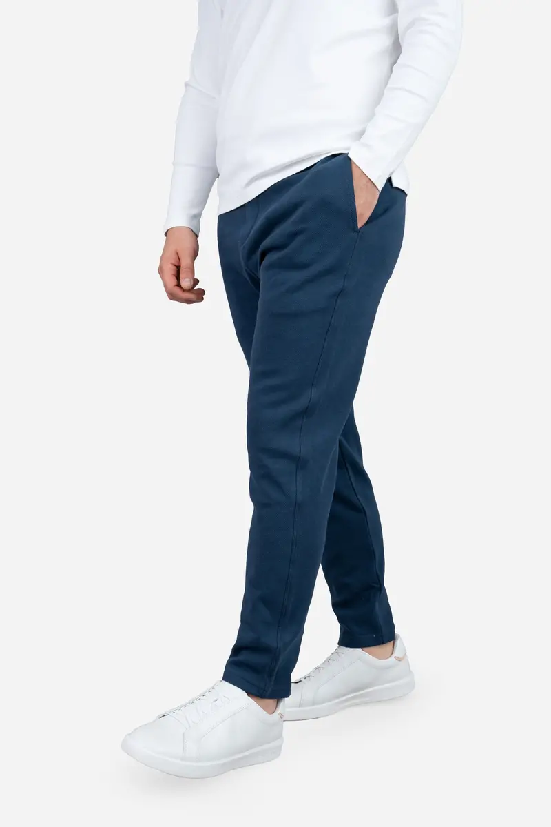 Navy Kinetic Performance Pants – Stretch & Mobility Focused 1