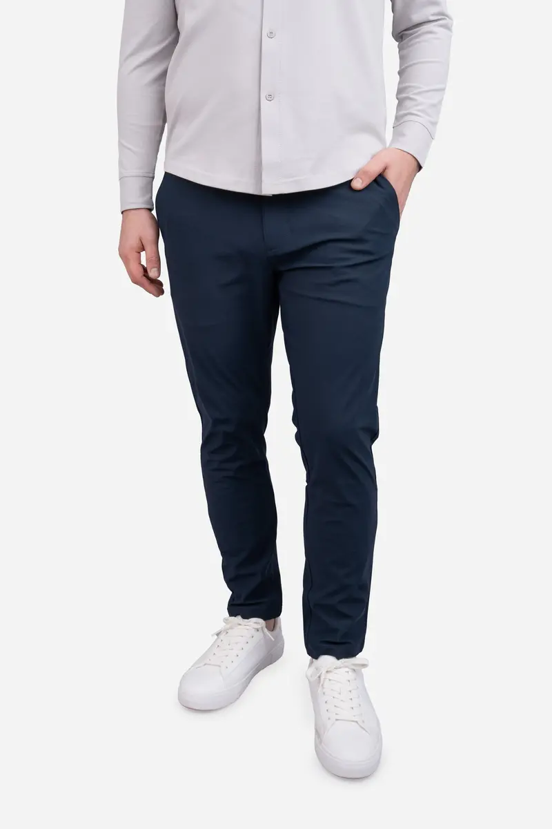 Navy Pace Performance Athletic Pants 1