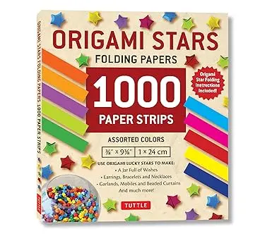 Origami Stars: Premium Folding Paper Set For Beginner And Advanced Crafters 1