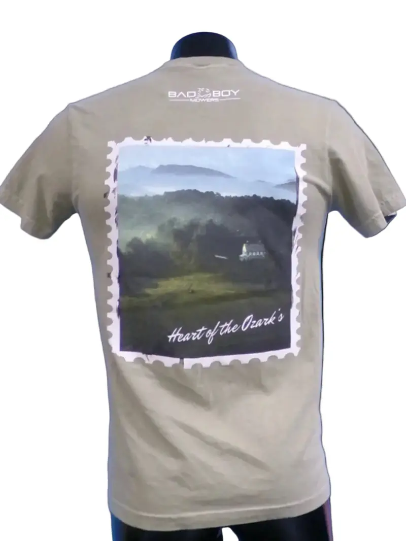 Ozarks Country Tan T-Shirt – Bb Mowers 1