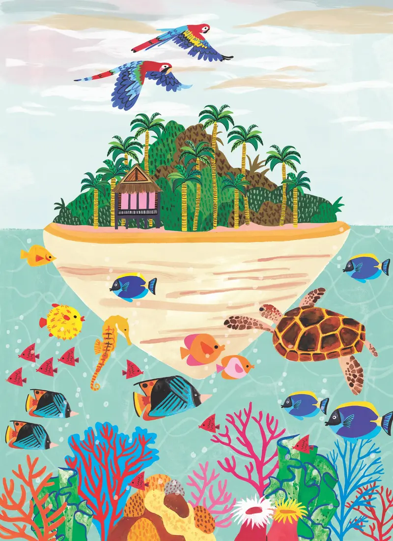 Paradise Island – Illustrated Adventure Storybook By Emma Jayne 1