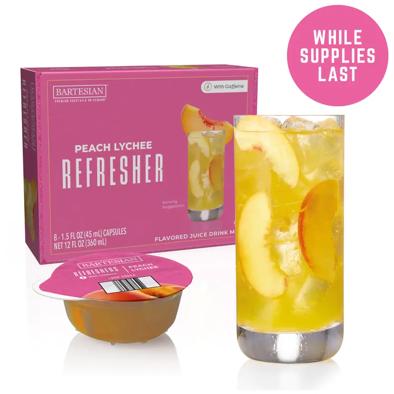 Peach Lychee Refresher Capsules 1