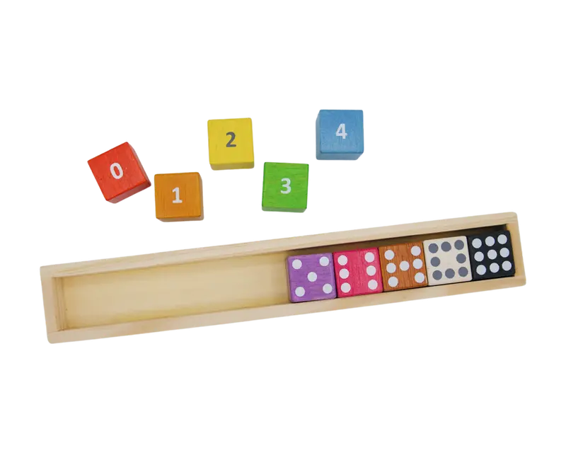 Penny Blocks Set – 10-Piece Wooden Building Block Collection 1