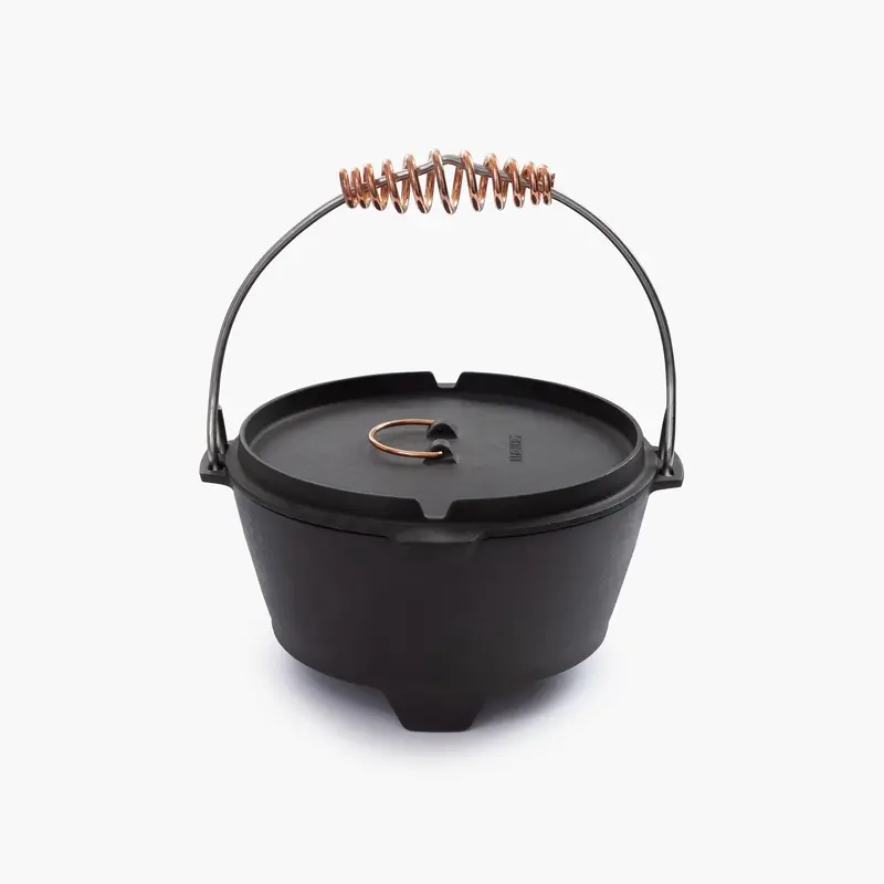 Polished 4-Quart Cast Iron Dutch Oven 1