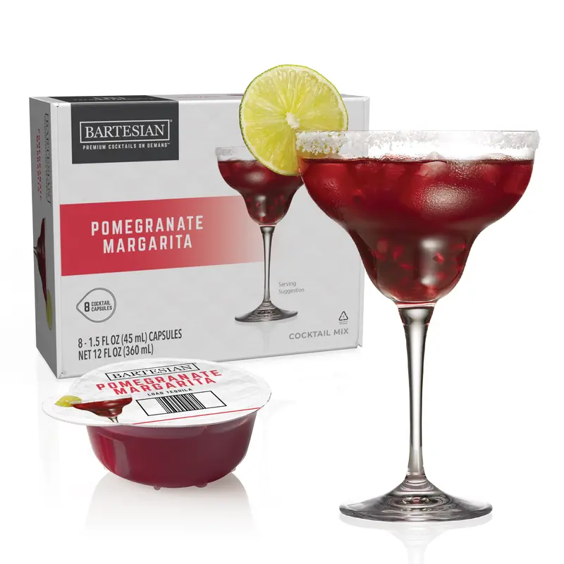 Pomegranate Margarita Cocktail Capsules 1