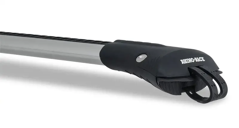 Rhino-Rack Ja8937 Vortex Stealth Roof Rack – Silver Aero Bars 1