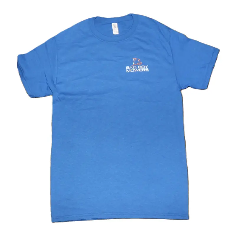 Royal Blue Bad Boy Mowers Bulldog T-Shirt 1