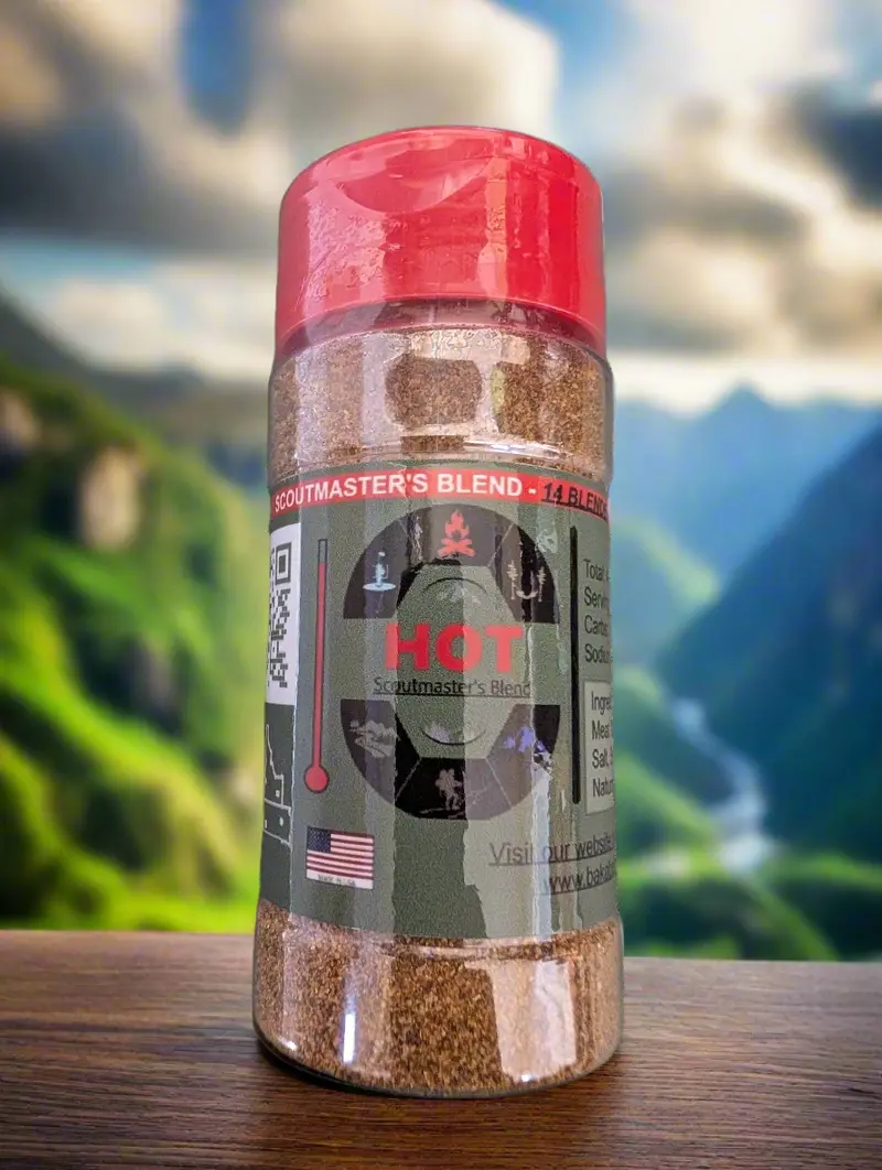 Scoutmaster'S Blend Hot Seasoning – Single-Bottle All-Purpose Outdoor Spice 1
