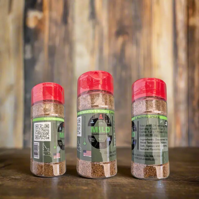Scoutmaster'S Blend Mild Spice Trio – Versatile Camping & Grilling Seasoning Kit 1